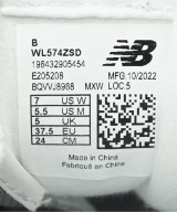 New Balance（ニューバランス）スニーカー グレー サイズ:24cm レディース/2200696776076