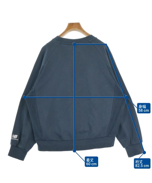 New Balance（ニューバランス）スウェット 紺 サイズ:S レディース/2200693596028
