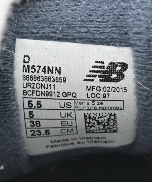 New Balance（ニューバランス）スニーカー 紺 サイズ:23.5cm レディース/2200693180067