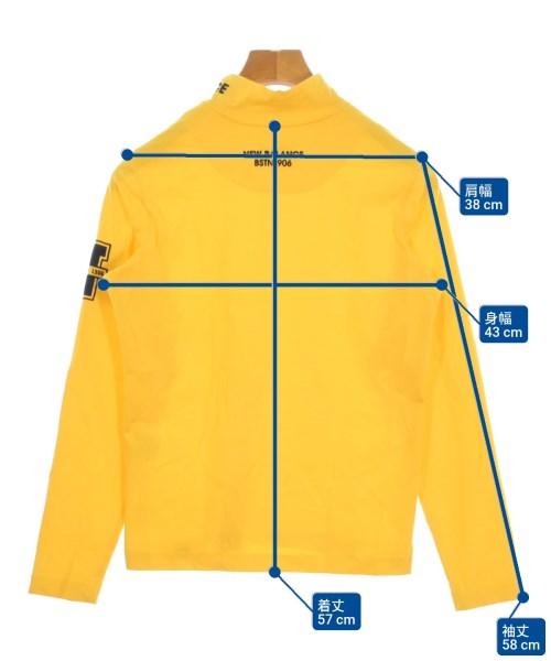 New Balance（ニューバランス）Tシャツ・カットソー 黄 サイズ:1(S位) レディース/2200693027188