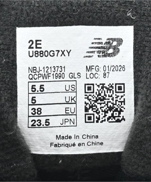 New Balance（ニューバランス）スニーカー 黒 サイズ:23.5cm レディース/2200698175051