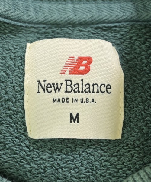 New Balance（ニューバランス）スウェット 緑 サイズ:M メンズ/2200699223010