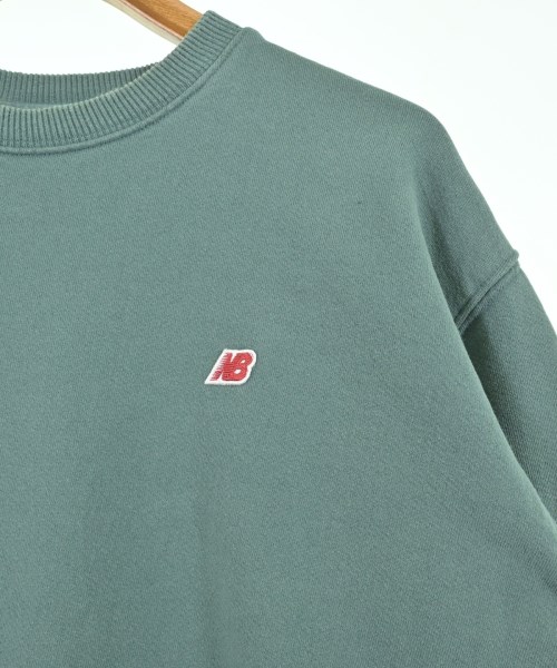 New Balance（ニューバランス）スウェット 緑 サイズ:M メンズ/2200699223010