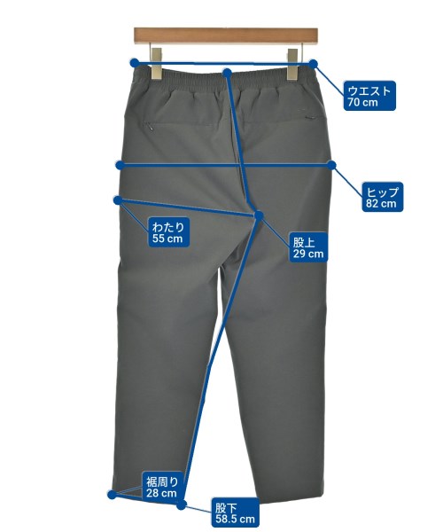 New Balance（ニューバランス）クロップドパンツ グレー サイズ:S レディース/2200695314033