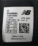 New Balance（ニューバランス）スニーカー 黒 サイズ:27.5cm メンズ/2200699640039