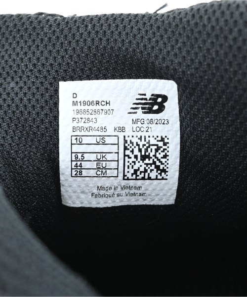 New Balance（ニューバランス）スニーカー 黒 サイズ:28cm メンズ/2200700737338