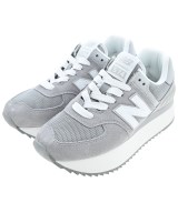 New Balance（ニューバランス）スニーカー グレー サイズ:23.5cm レディース/2200654728086