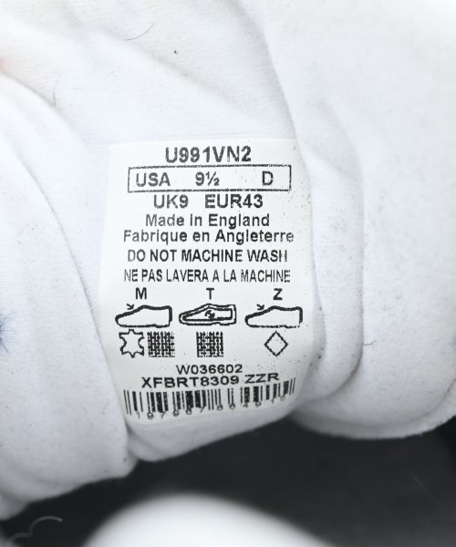 New Balance（ニューバランス）スニーカー 紺 サイズ:US9 1/2(27.5cm位) メンズ/2200655077053