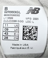 New Balance（ニューバランス）スニーカー グレー サイズ:28cm メンズ/2200655524311