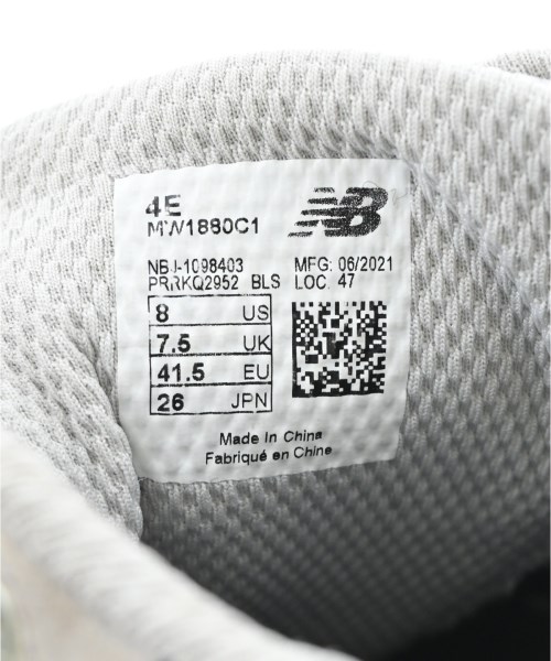 New Balance（ニューバランス）スニーカー グレー サイズ:26cm メンズ/2200655718017