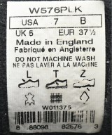 New Balance（ニューバランス）スニーカー 黒 サイズ:US7(24cm位) レディース/2200643502017