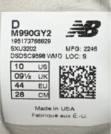 New Balance（ニューバランス）スニーカー グレー サイズ:28cm メンズ/2200656216017