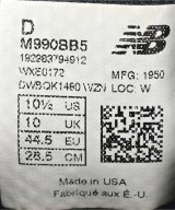 New Balance（ニューバランス）スニーカー 黒 サイズ:28.5cm メンズ/2200647873809