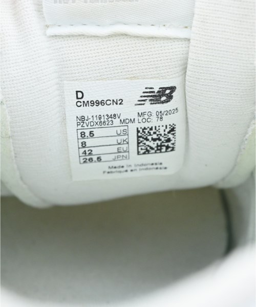 New Balance（ニューバランス）スニーカー 白 サイズ:26.5cm メンズ/2200649986149