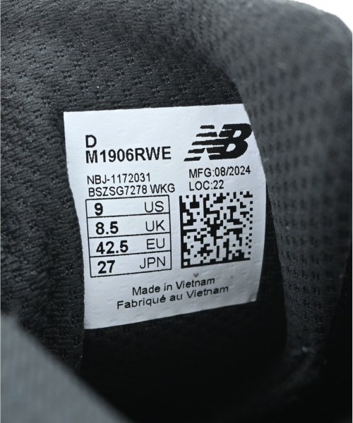 New Balance（ニューバランス）スニーカー 黒 サイズ:27cm メンズ/2200651908016