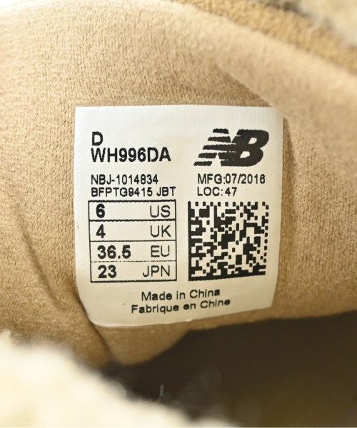 New Balance（ニューバランス）スニーカー ベージュ サイズ:23cm レディース/2200655238331