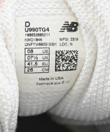 New Balance（ニューバランス）スニーカー 白 サイズ:26cm メンズ/2200657516130