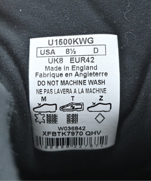 New Balance（ニューバランス）スニーカー 黒 サイズ:US8 1/2(26.5cm位) メンズ/2200659697011