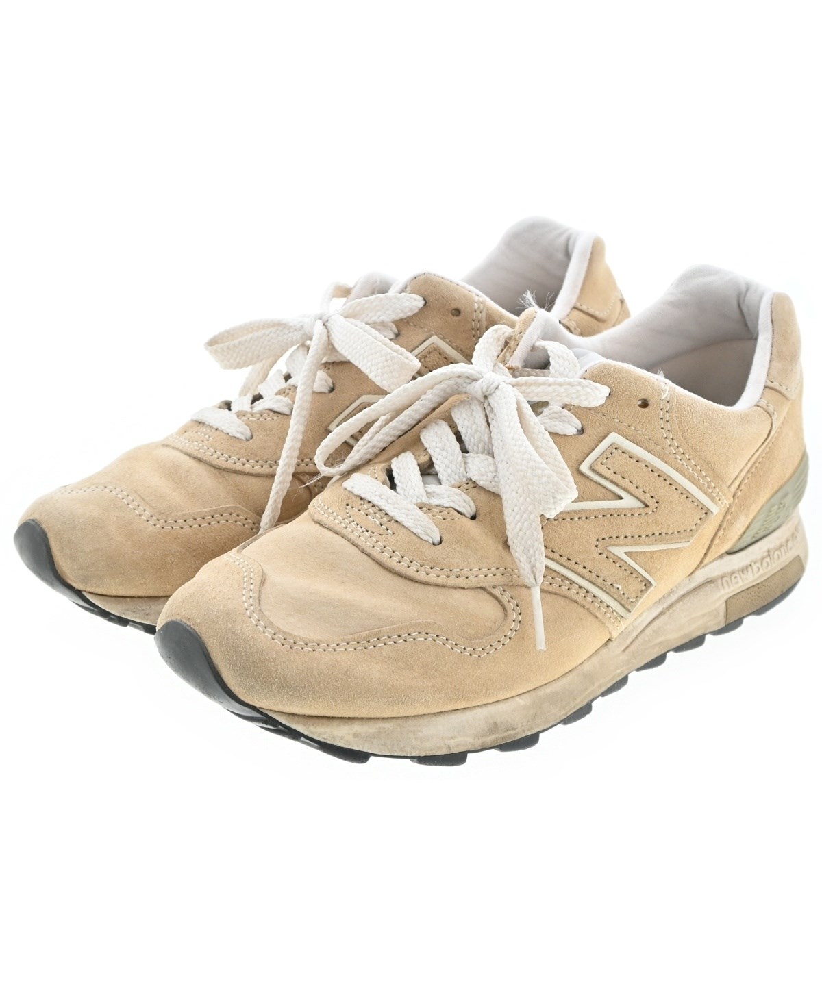 New Balance（ニューバランス）スニーカー ベージュ サイズ:24cm