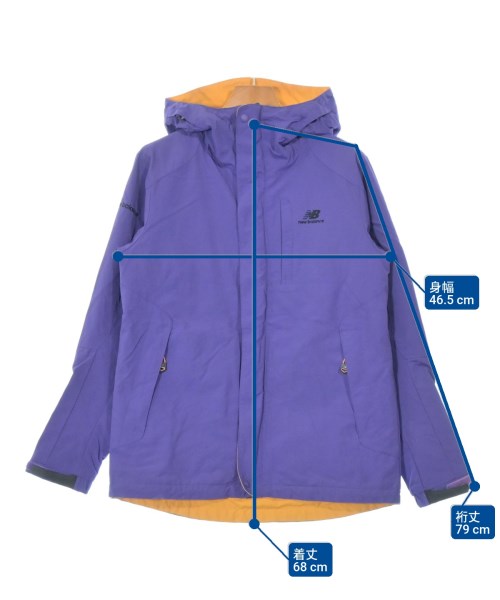 New Balance（ニューバランス）マウンテンパーカー 紫 サイズ:S メンズ/2200659610027