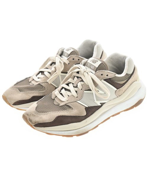 New Balance(ニューバランス)スニーカー 茶 サイズ:24.5cm/2200646721064