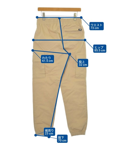 New Balance（ニューバランス）カーゴパンツ ベージュ サイズ:M レディース/2200660665078