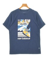 New Balance（ニューバランス）Tシャツ・カットソー 紺 サイズ:L メンズ/2200710812070
