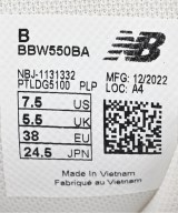 New Balance（ニューバランス）スニーカー 白 サイズ:24.5cm レディース/2200708396193