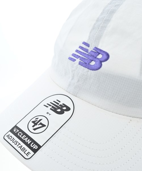 New Balance（ニューバランス）キャップ 白 サイズ:- メンズ/2200710359094