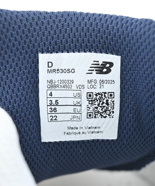 New Balance（ニューバランス）スニーカー 白 サイズ:22cm レディース/2200710406101