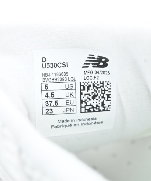 New Balance（ニューバランス）スニーカー 白 サイズ:23cm レディース/2200713186116