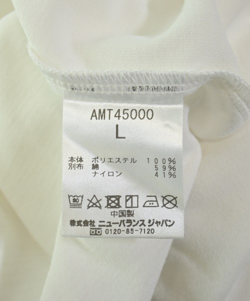 New Balance（ニューバランス）Tシャツ・カットソー 白 サイズ:L メンズ/2200715024034
