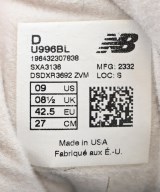 New Balance（ニューバランス）スニーカー 黒 サイズ:27cm メンズ/2200713177039
