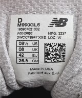 New Balance（ニューバランス）スニーカー グレー サイズ:26.5cm メンズ/2200716329015