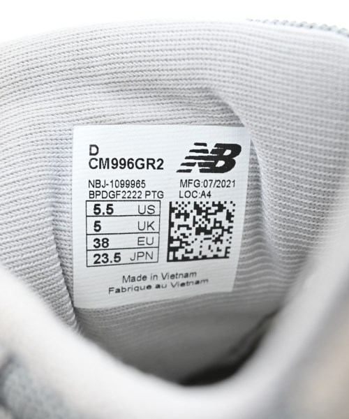 New Balance（ニューバランス）スニーカー グレー サイズ:23.5cm レディース/2200717952052