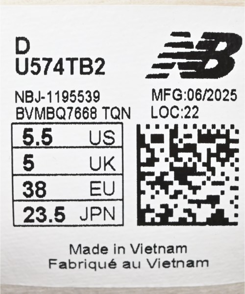 New Balance（ニューバランス）スニーカー 紺 サイズ:23.5cm レディース/2200718425043