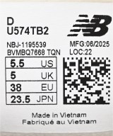New Balance（ニューバランス）スニーカー 紺 サイズ:23.5cm レディース/2200718425043