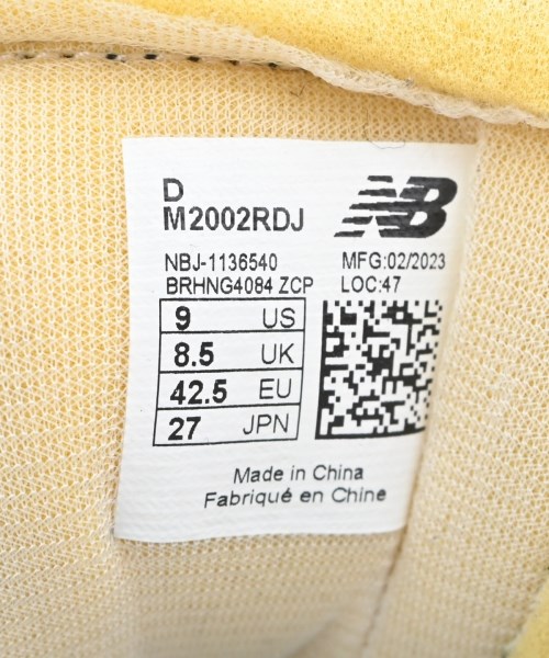 New Balance（ニューバランス）スニーカー 黒 サイズ:27cm メンズ/2200719233142