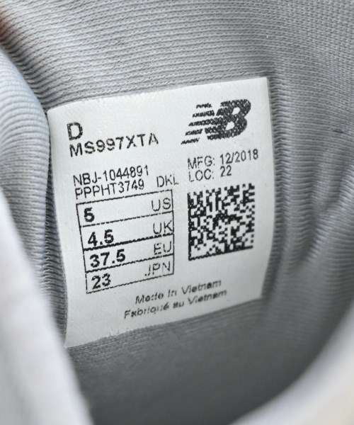 New Balance（ニューバランス）スニーカー グレー サイズ:23cm レディース/2200631790105