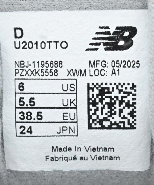 New Balance（ニューバランス）スニーカー 白 サイズ:24cm レディース/2200637184151