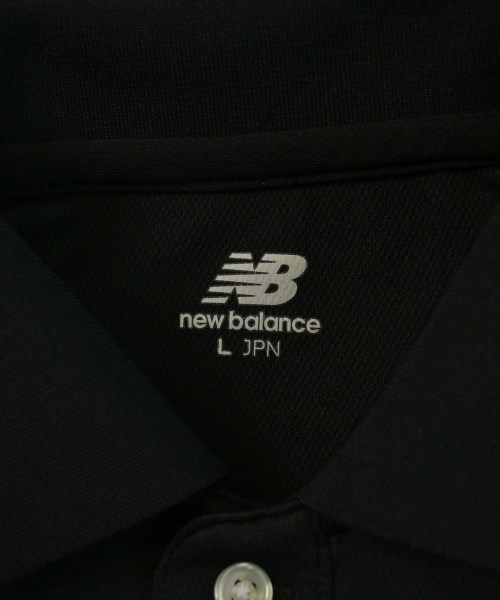 New Balance（ニューバランス）ポロシャツ 黒 サイズ:L メンズ/2200648097037
