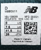 New Balance（ニューバランス）スニーカー 黒 サイズ:26cm メンズ/2200648920014