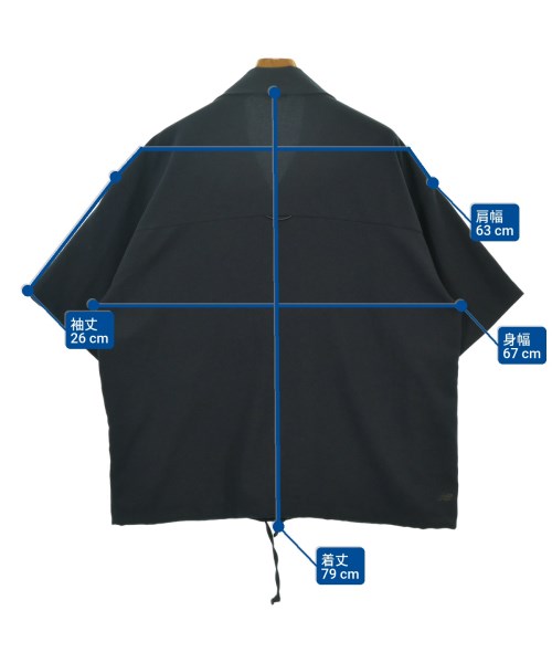 New Balance（ニューバランス）カジュアルシャツ 紺 サイズ:M メンズ/2200644138048