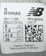 New Balance（ニューバランス）スニーカー グレー サイズ:26cm メンズ/2200651373043