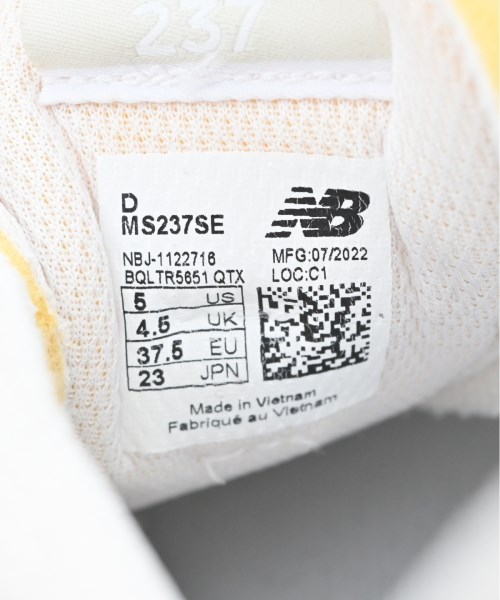 New Balance（ニューバランス）スニーカー 白 サイズ:23cm レディース/2200641692109