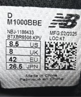 New Balance（ニューバランス）スニーカー 黒 サイズ:26.5cm メンズ/2200653432106