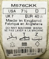 New Balance（ニューバランス）スニーカー 黒 サイズ:US7 1/2(25.5cm位) メンズ/2200653443072