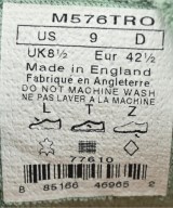 New Balance（ニューバランス）スニーカー 茶 サイズ:US9(27cm位) メンズ/2200653849041