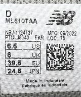 New Balance（ニューバランス）スニーカー グレー サイズ:24.5cm レディース/2200653954042