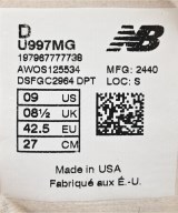 New Balance（ニューバランス）スニーカー グレー サイズ:27cm メンズ/2200648253051